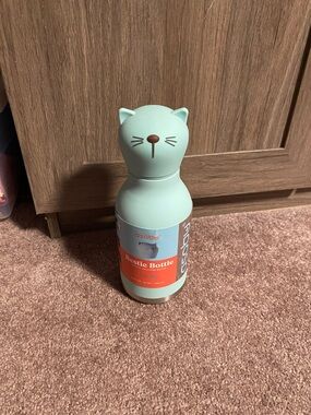 Mint Cat Bestie Bottle - Cute Insulated Cat Water Bottle